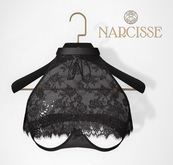 -Narcisse- ADD Lizzo Bralette - Black