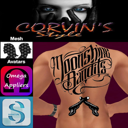 Omega Tattoo Back Banditos