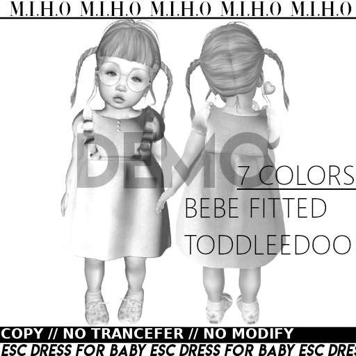 (';')Esc.Dress for Baby DEMO