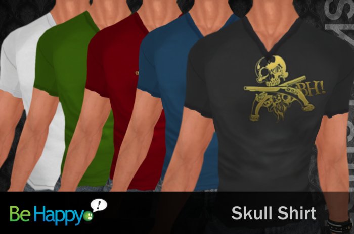 !BH - Skull Shirt - Pack