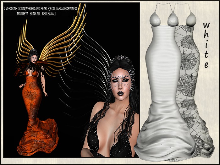 WITCHING GOWN WHITE