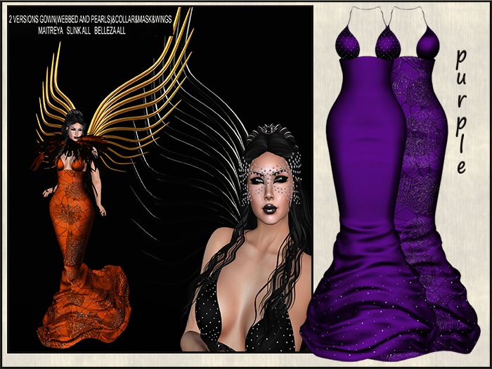 WITCHING GOWN PURPLE