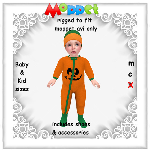 Moppet Pumpkin Jammies Set