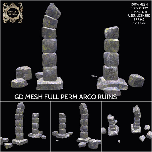 GD MESH FULL PERM ARCO RUINS