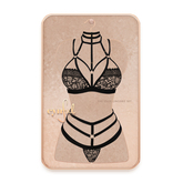 Cynful The Edge Lingerie Set - Black [Maitreya Lara, Belleza Freya, Slink (HG), Legacy