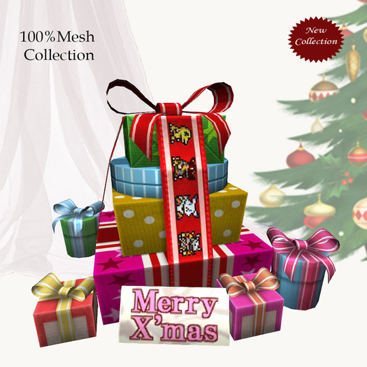 Mesh christmas gift