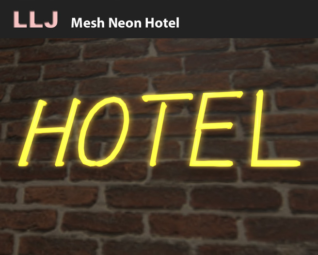 LLJ Mesh Neon Hotel