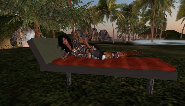 Chaise longue, boxed