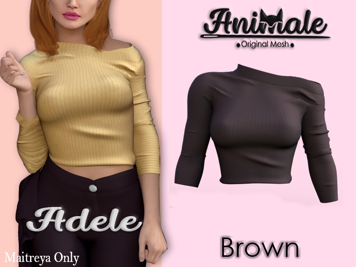 Animale.Adele Shirt / Maitreya / Brown {Unpack}