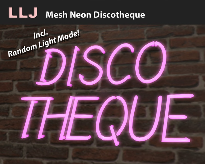 LLJ Mesh Neon Discotheque