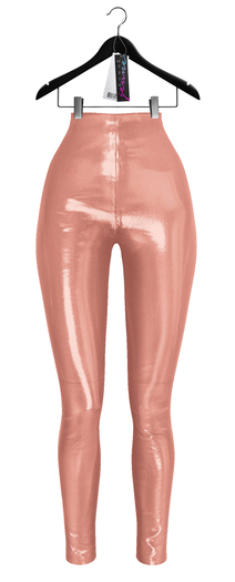Jeune by Rowne.Jada Patent  Leggings - Pink