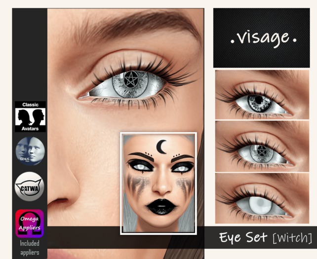 .visage. Eye Set [Witch]