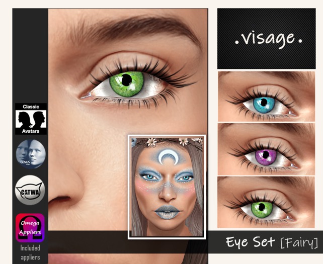 visage. Eye Set [Fairy]