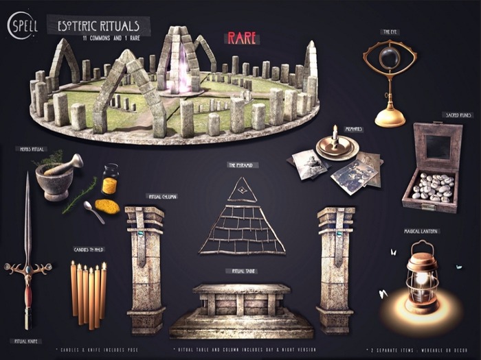 SPELL : Esoteric Rituals (FULL SET)