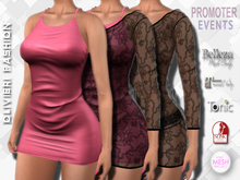 SELENA HALTER DRESS - DARK PINK