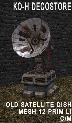 KO-H Rusty Satellite Dish