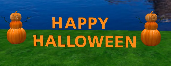::MM:: Happy Halloween sign