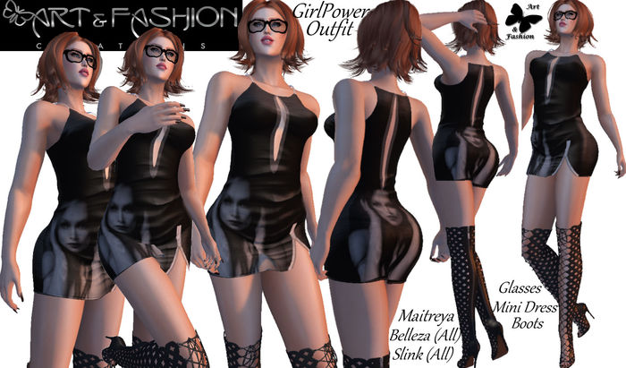 ART & FASHION - GIRLPOWER OUTFIT