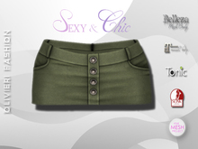 AMBER SKIRT - GREEN