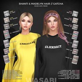 Wasabi // Shanti Mesh Hair - B&W RARE