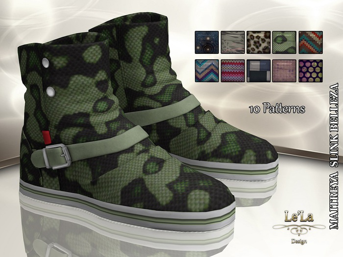 {Le'La} Ommi Booties Pattern 