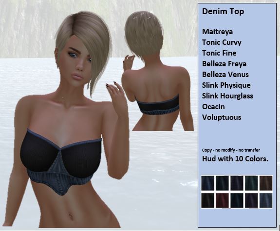 DEMO DW - Denim Top