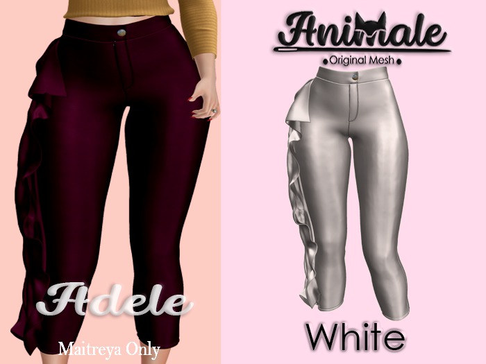 Animale.Adele pants / Maitreya / White {Unpack}