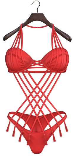 adorsy - Renata Swimsuit Red - Maitreya