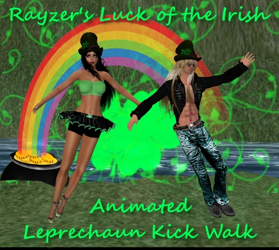 Rayzer's Leprechaun Kick Walk Boxed