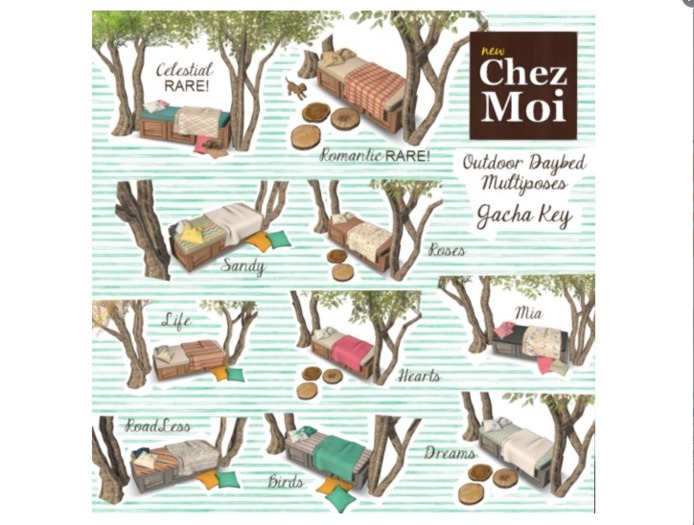 Outdoor Daybed RoadLess CHEZ MOI