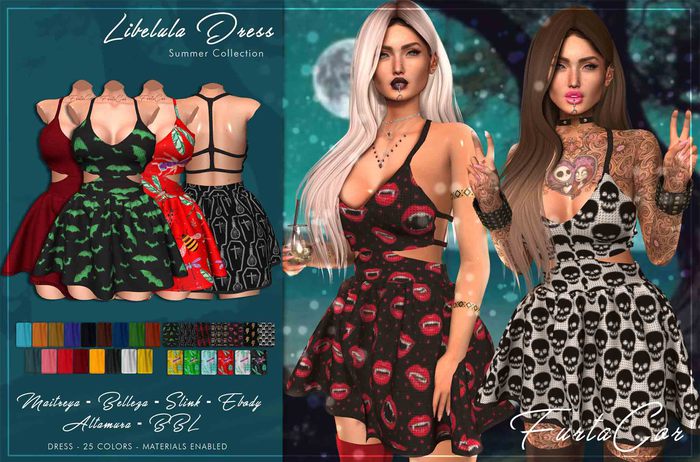 [FurtaCor Female]Libelula Dress