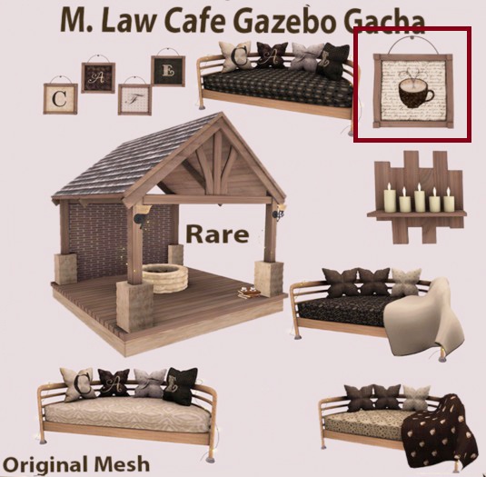 :M.LAW.: Cafe Gazebo FRAME CAFE TWO