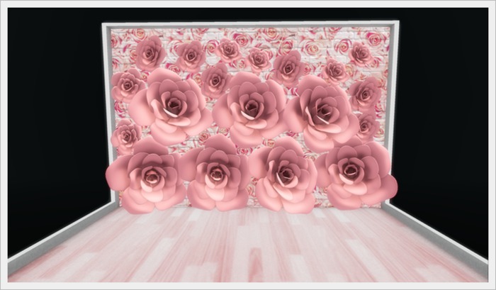 Socute- My Roses Backdrop