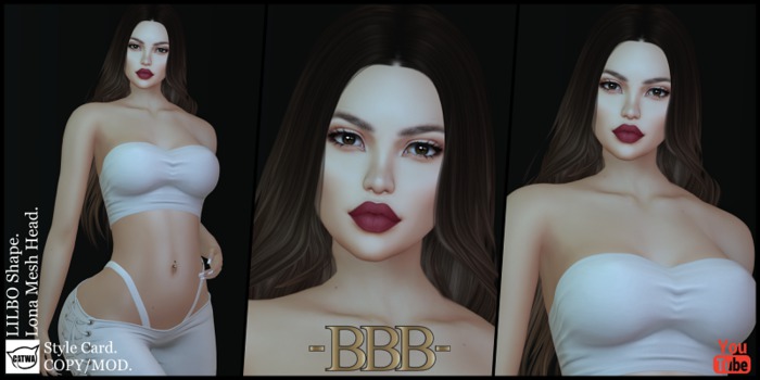 ~BBB~ LILBO Shape - CATWA - Lona Mesh Head.