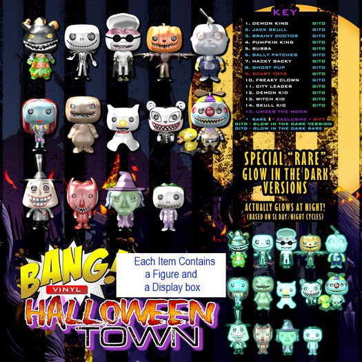 Bang! Figures - Halloweentown #12 - Demon Kid (GITD)
