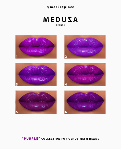 MEDUZA GENUS PURPLE GLOSS COLLECTION