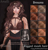 {Limerence} Amelli hair-Browns