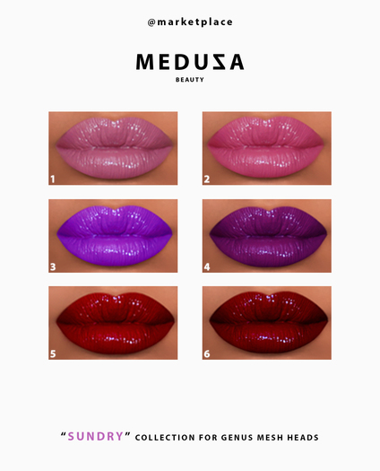 MEDUZA GENUS SUNDRY GLOSS COLLECTION