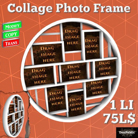 *DenPaMic* Collage Photo Frame