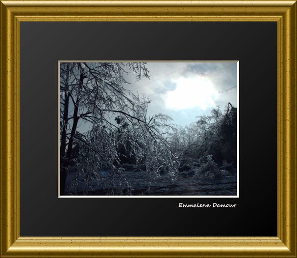 Second Life Marketplace - Ice Tree Gold Frame