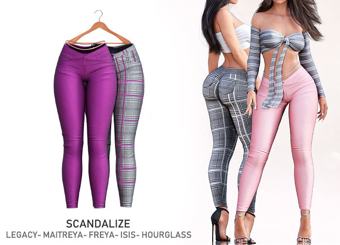 Scandalize. Indyle Pants. Lila