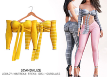 Scandalize. Indyle Top. Yellow