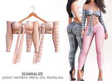 Scandalize. Indyle Top. Nude