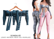 Scandalize. Indyle Top. Marine