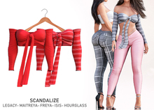 Scandalize. Indyle Top. Fluor