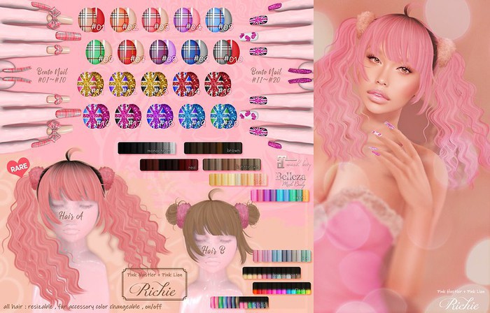 *PH-PL* RICHIE // M // nail #20 (BOX)