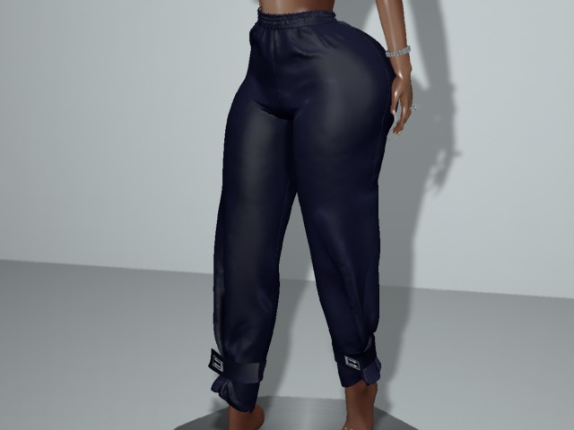 YENTEMENTS -  Strap Lounge Pants (Blue)