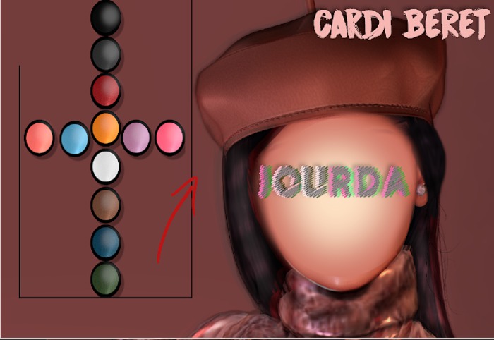 Jourda x Cardi Beret