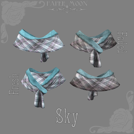 *pm* Highlands Shawl: Sky