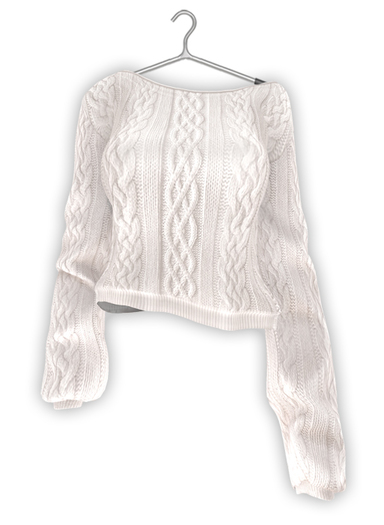 erratic / wendy - top / white (maitreya)